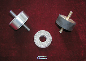 为某发动机研制的金属橡胶减振器