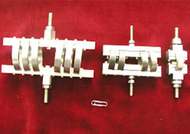 具有不同环数的多层钢板隔振器